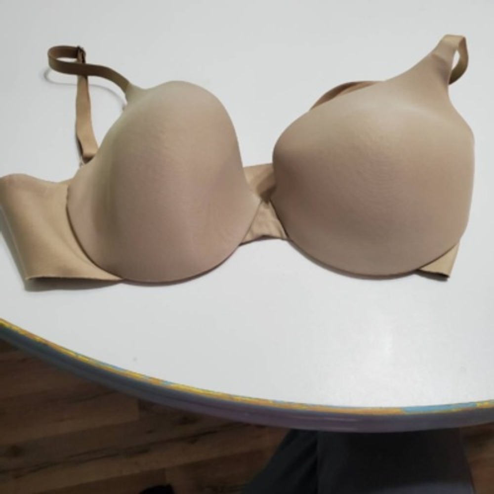 Sweet Nothings Maidenform Womens Bra Beige Stretch Hook And Eye 36D